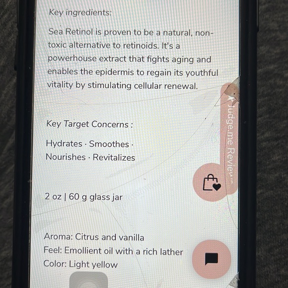 Earth Harbor Silk Siren multitasking hydration cream sea retinol +super herbs - Picture 10 of 10